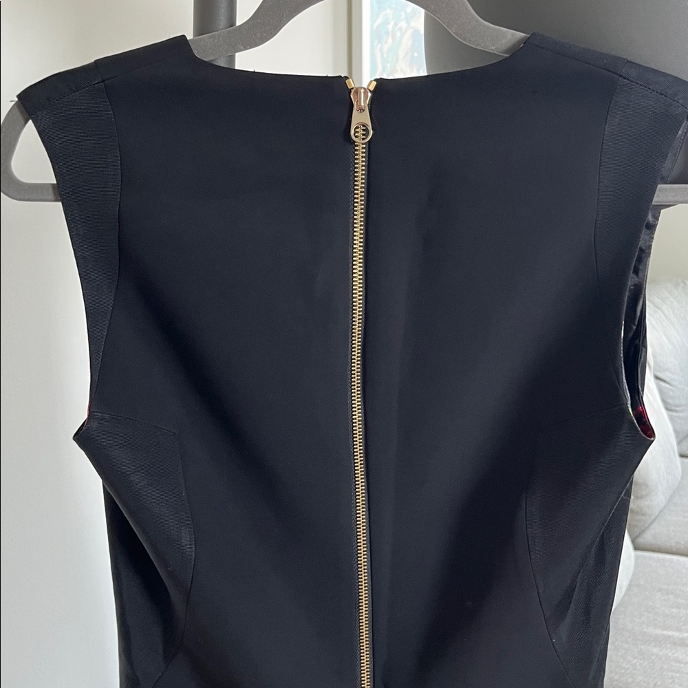 Ted Baker London Black Sleeveless Sheath Dress - Picture 3 of 5